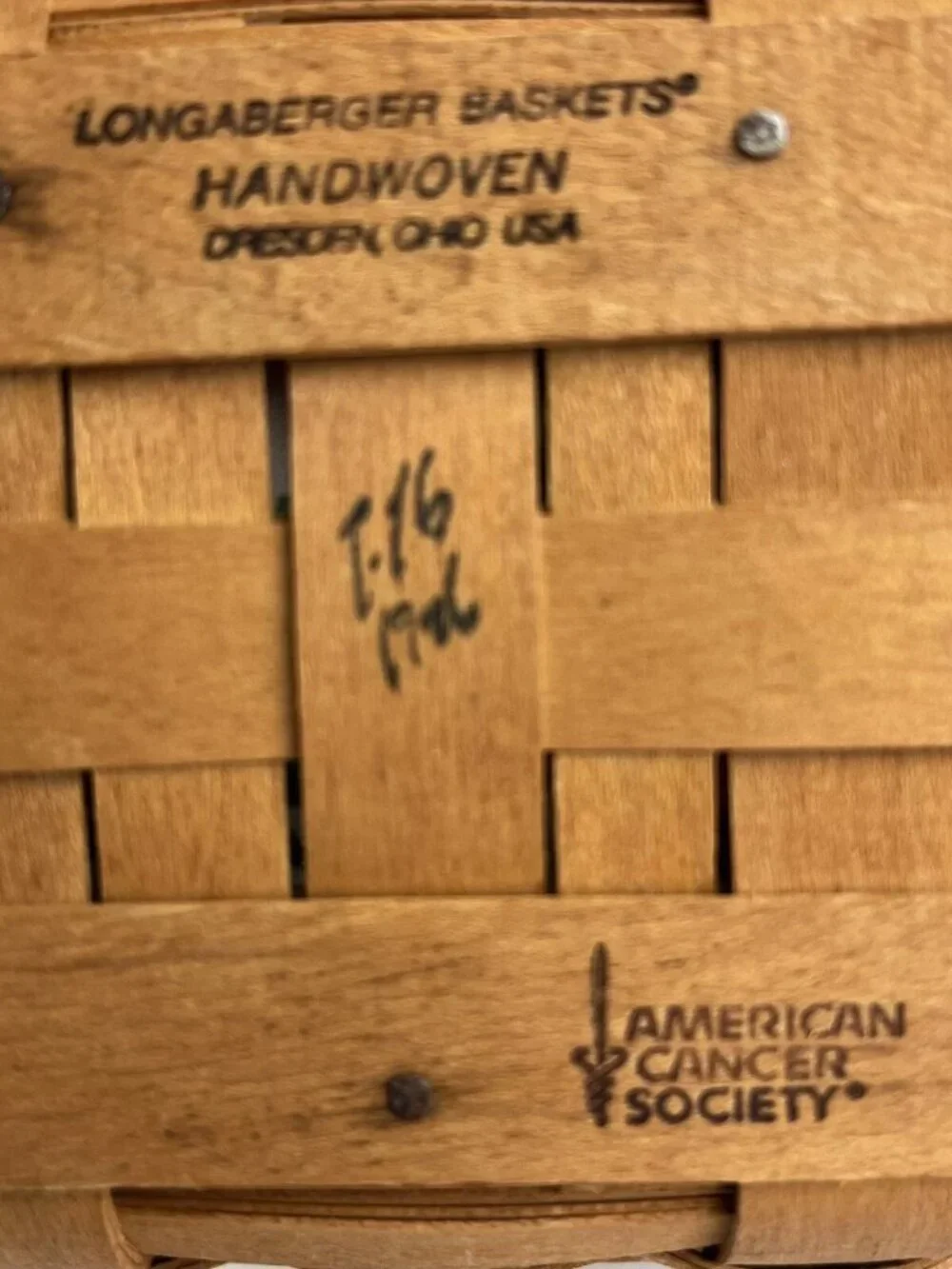 Longaberger 1996 horizon